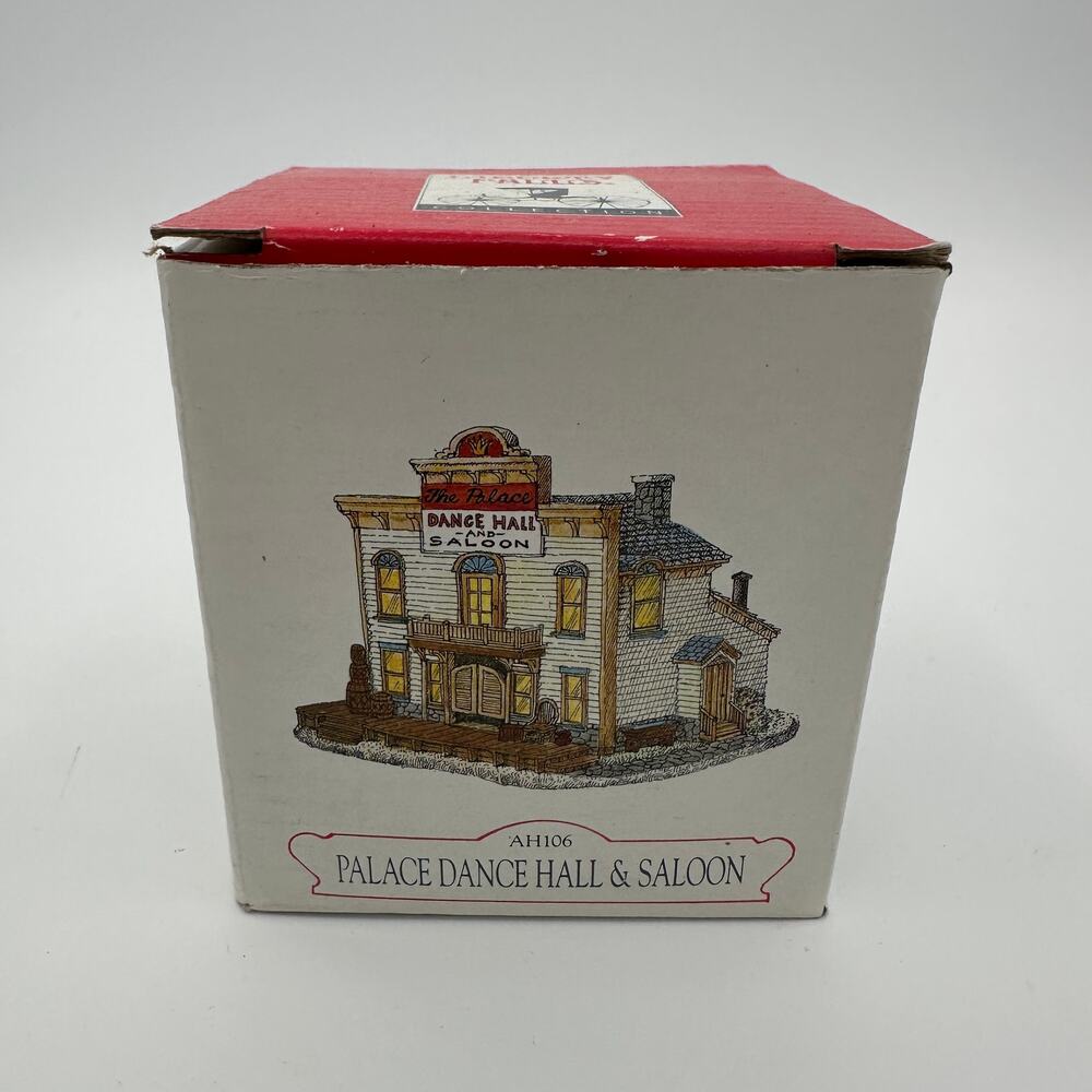 Vintage Liberty Falls Collection AH106 Palace Dance Hall & Saloon Handpainted